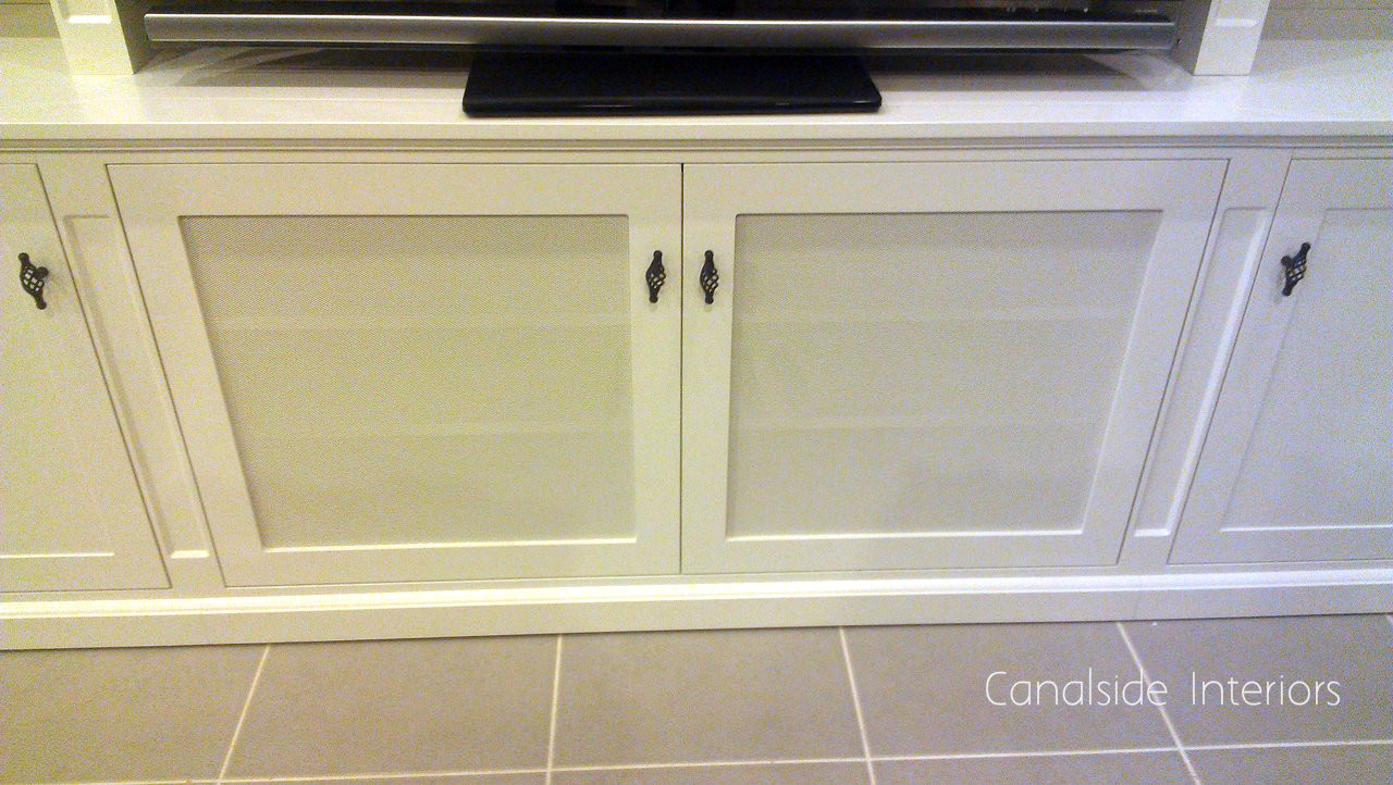 Custom Made Wall TV Unit - North Balgowlah Premises