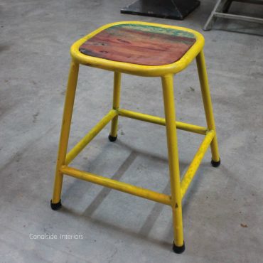 Axis Industrial Low Stool