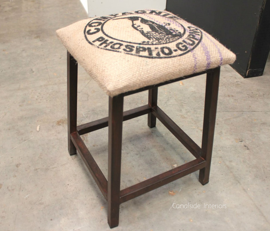 Hayley Compagne Industrial Low Stool