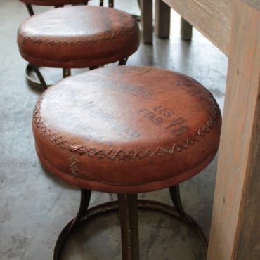 Bicycle Spoke Stool