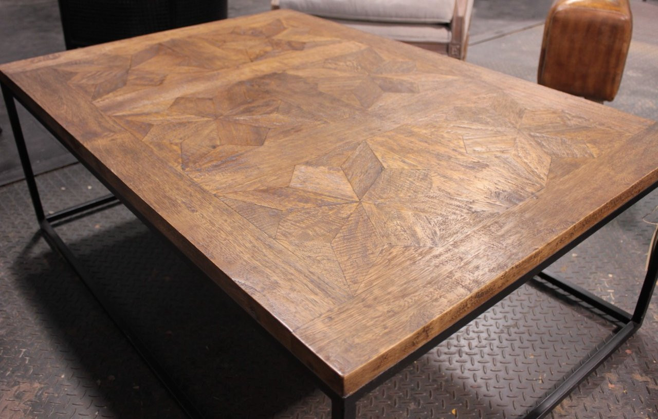 Parquetry Coffee Table