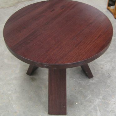 Wedge Round Side Table - Custom Made by Canalside Interiors
