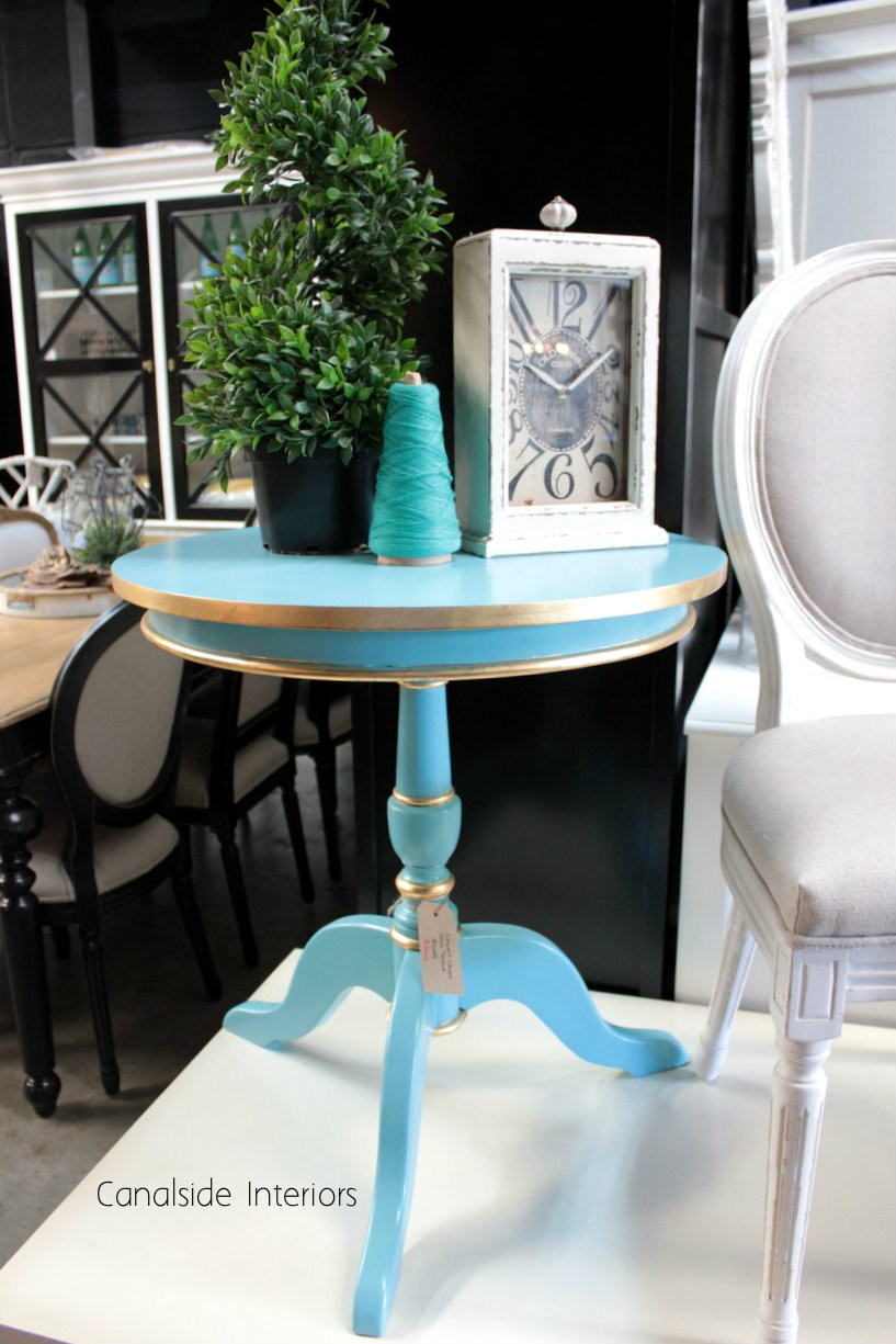 Candy Crushed Side Table