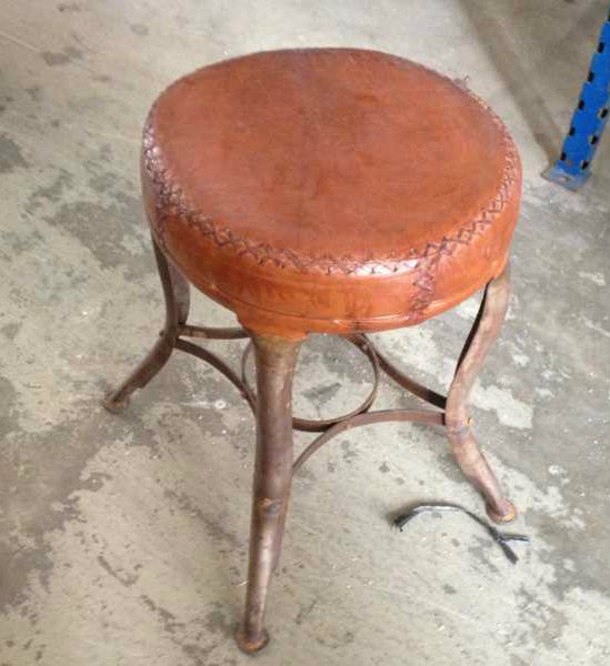Catcher Industrial Stool - Plain
