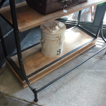 Diaz Rustic Open Bookshelf