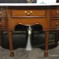 Demilune Console with Marble Top