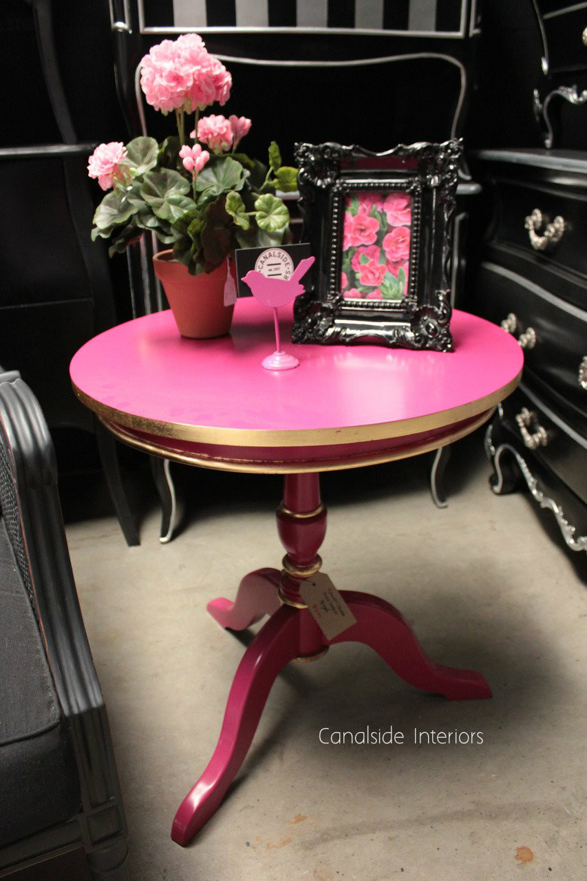 Candy Crushed Side Table