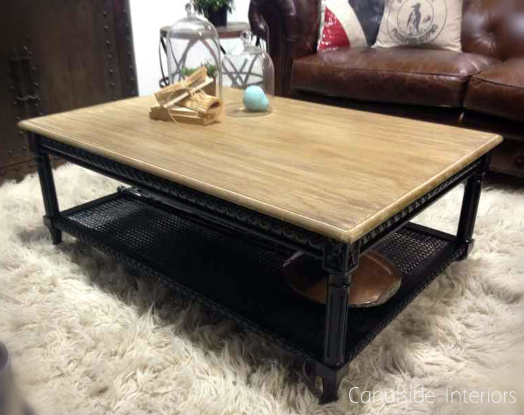 Hamptons Rattan Coffee Table