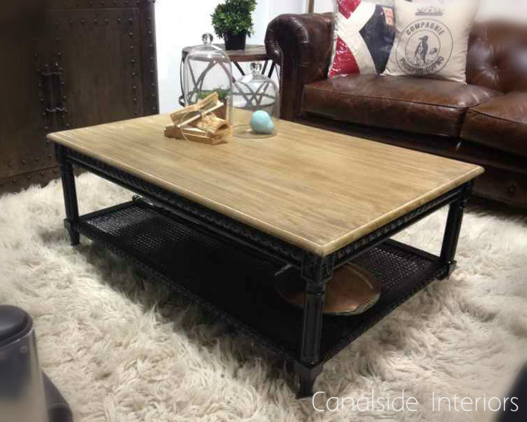Hamptons Rattan Coffee Table