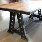 Protractor Eiffel Industrial Dining Table