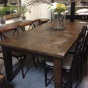 Ika Dining Table - 220cm - Dark