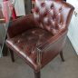 Memphis Aged Leather Armchair