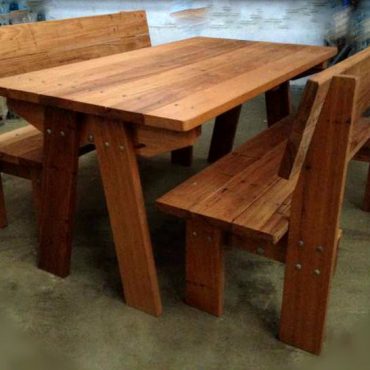 Cherry Valley Dining Table & Benches