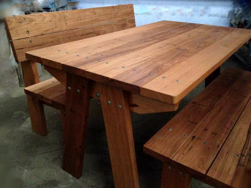 Cherry Valley Dining Table & Benches