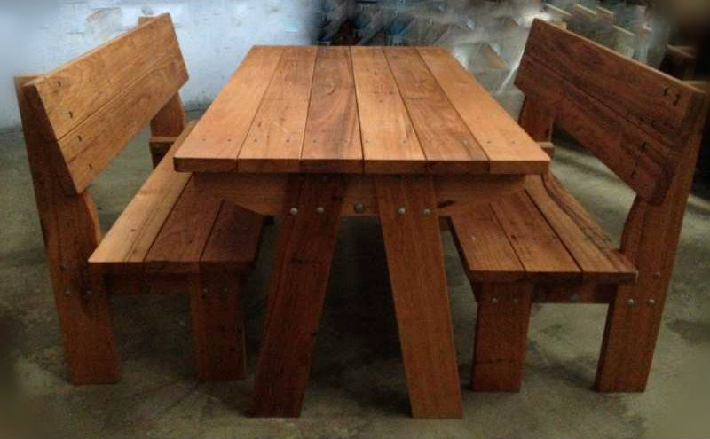 Cherry Valley Dining Table & Benches