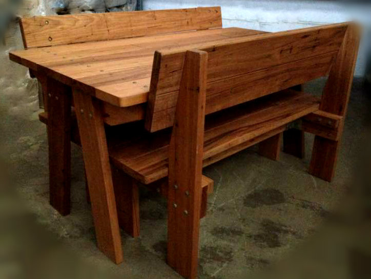 Cherry Valley Dining Table & Benches