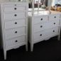 Peninsula Tall Chest - White