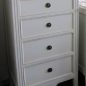 Peninsula Tall Chest - White