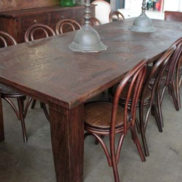 Ika Parquetry Dining Table - 300cm