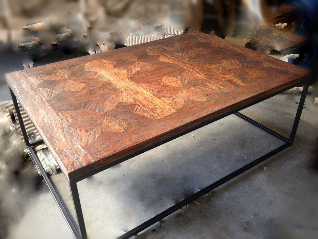 Parquetry Coffee Table