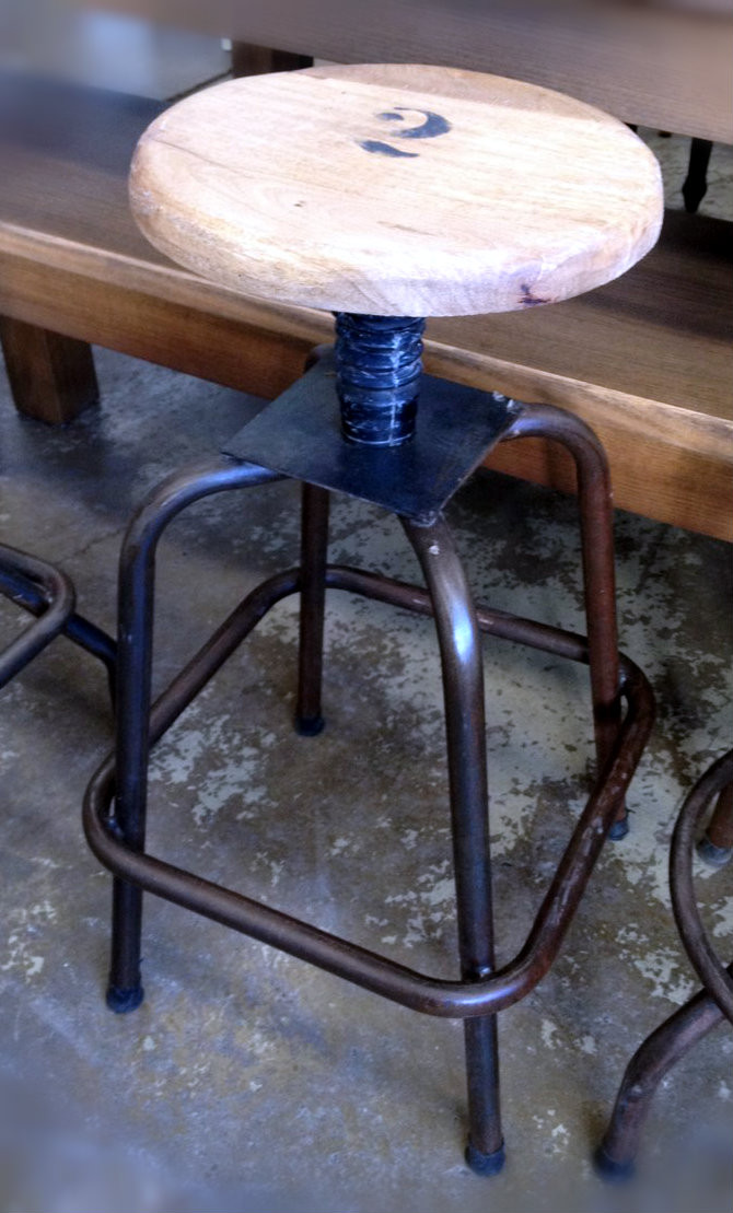 Thumper Industrial Stool