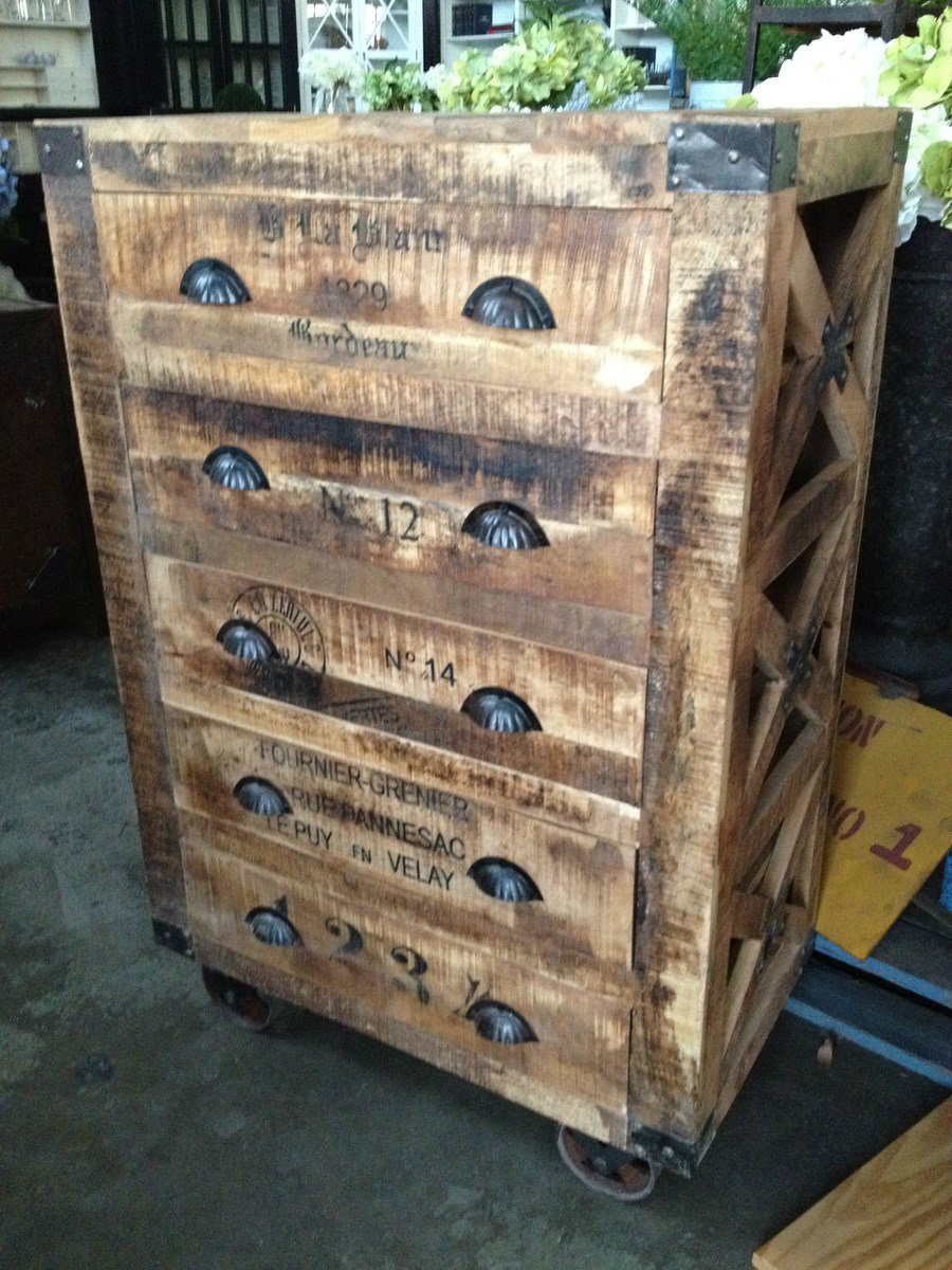 Grinder Industrial Chest of Drawers
