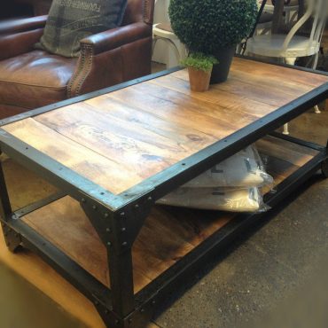 Carriage Industrial Coffee Table II