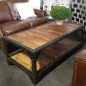 Carriage Industrial Coffee Table II