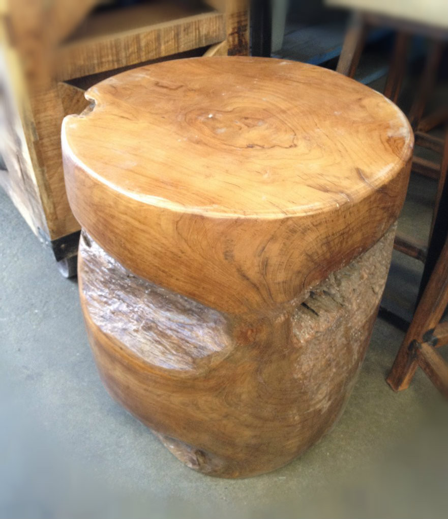 Log Trunk Stool