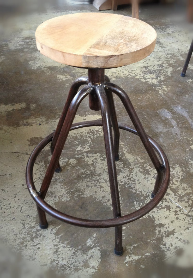 Grace 5 Leg Industrial Stool