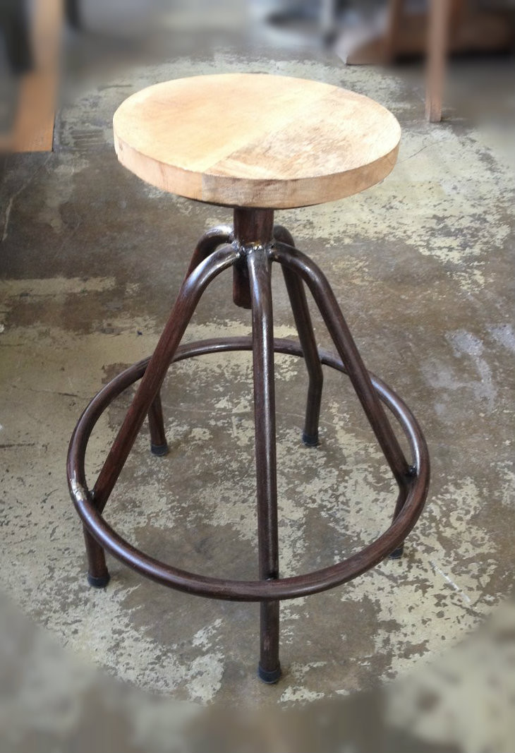 Grace 5 Leg Industrial Stool