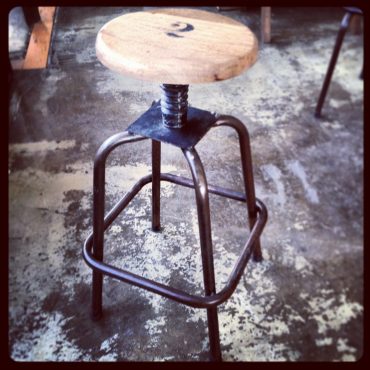 Thumper Industrial Stool