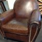 Chrysler Aged Leather Armchair