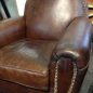 Chrysler Aged Leather Armchair