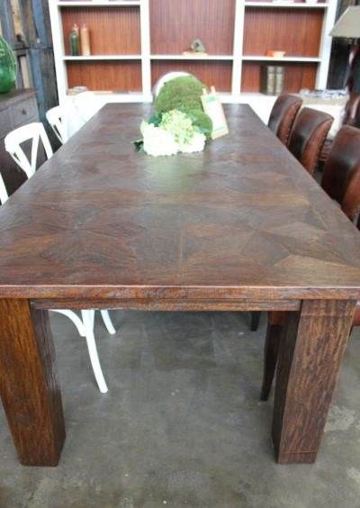 Ika Parquetry Dining Table - 300cm