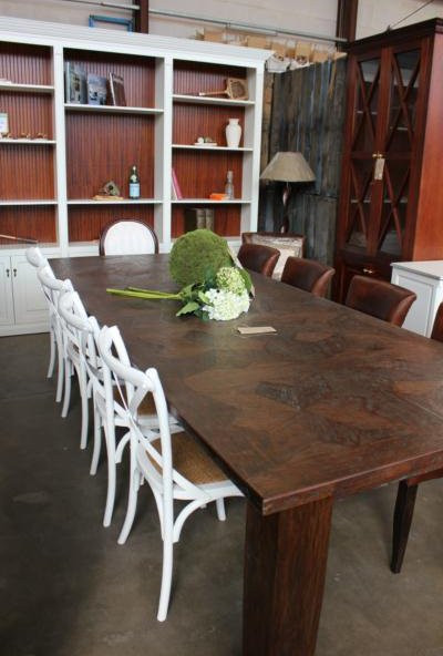 Ika Parquetry Dining Table - 300cm