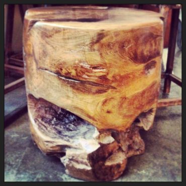 Log Trunk Stool