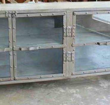 Foundry Industrial Glass Door ETU Front View