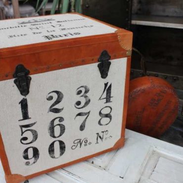 Numbered Industrial Storage Trunk
