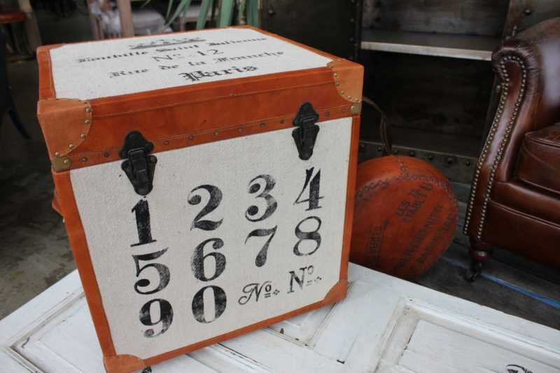 Numbered Industrial Storage Trunk