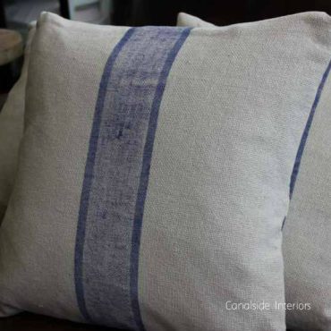 Blue Stripe Cushion