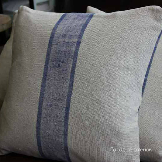 Blue Stripe Cushion