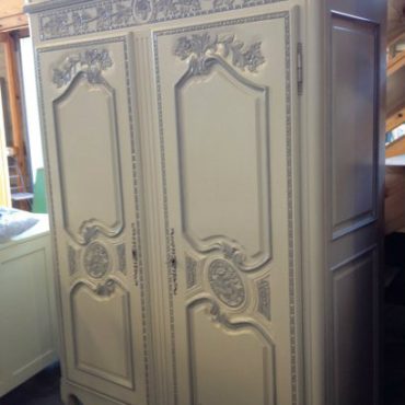 Anthony Armoire - White & Grey