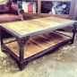 Carriage Industrial Coffee Table II