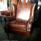 Cambridge Aged Leather Wingback