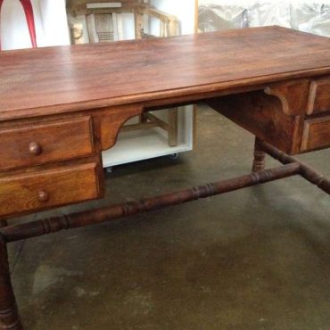 Wooden Study 4 Drawer Desk