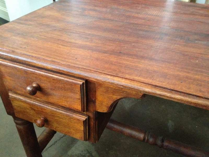 Wooden Study 4 Drawer Desk