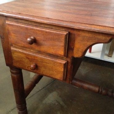 Wooden Study 4 Drawer Desk