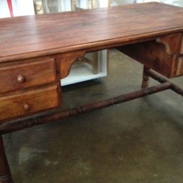 Wooden Study 4 Drawer Desk