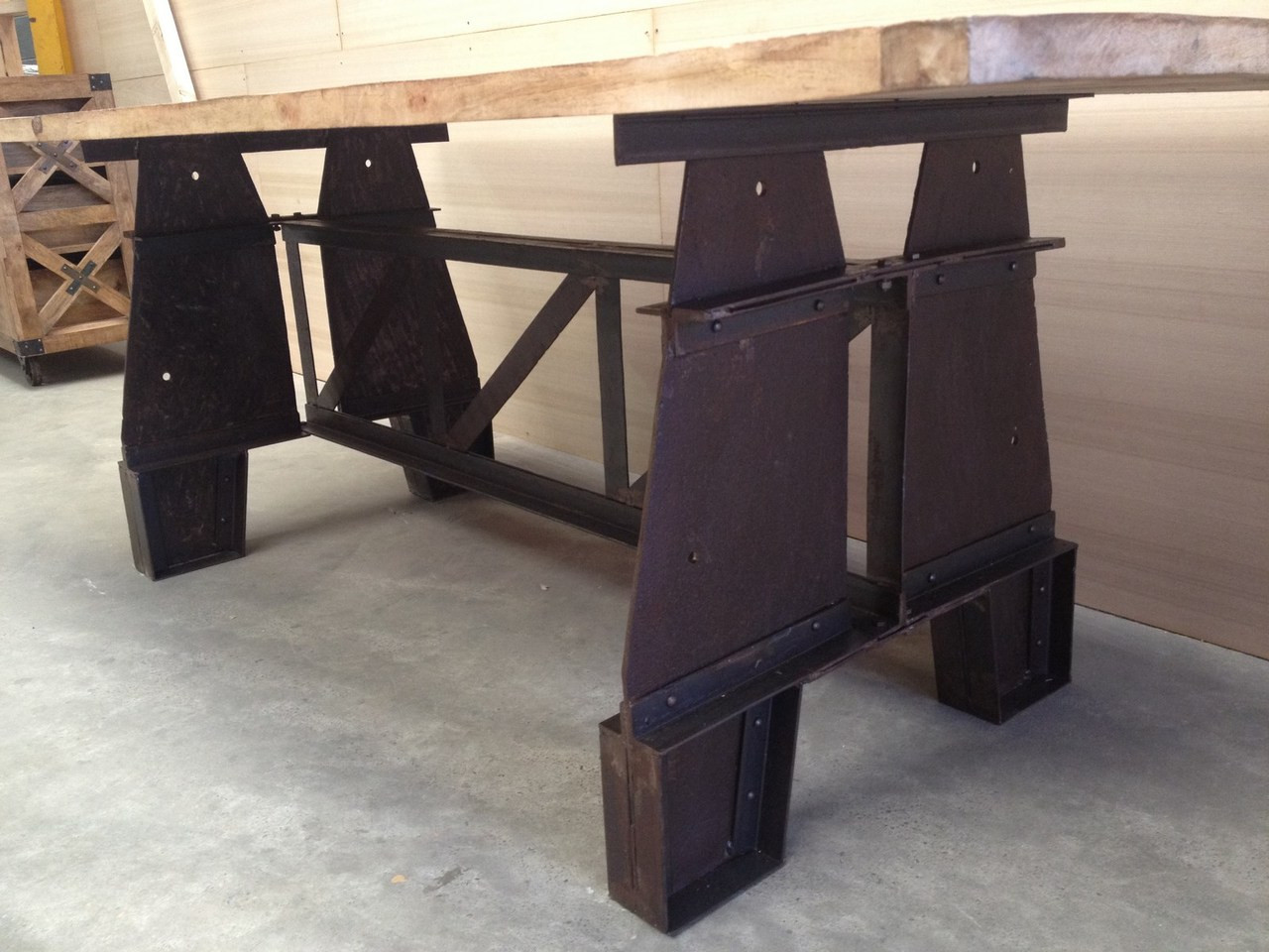 Bridge Industrial Table